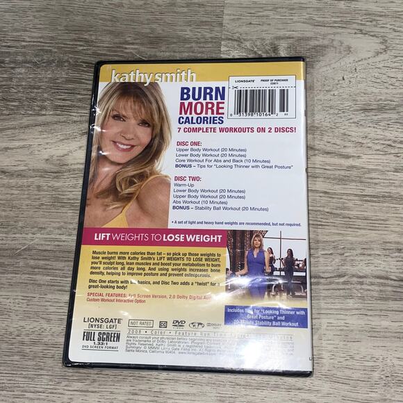 NWT Exercise DVDs 3-Pack - 30 Day Shred, Yoga, & Lift Weights to lose weight - Picture 4 of 9